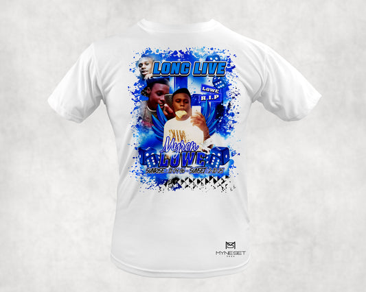Blue Domino Memorial T-Shirt