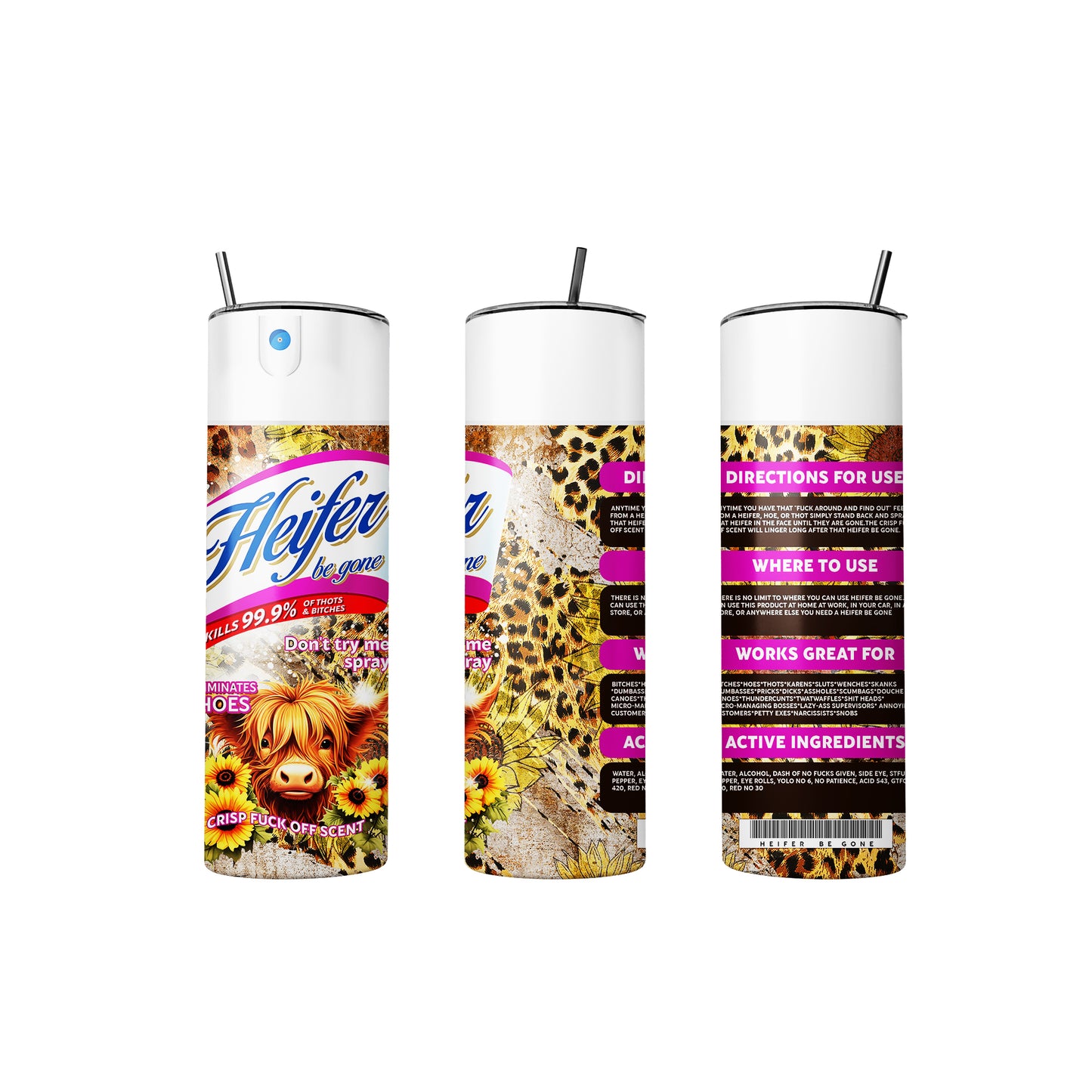 Heifer Be Gone Tumbler