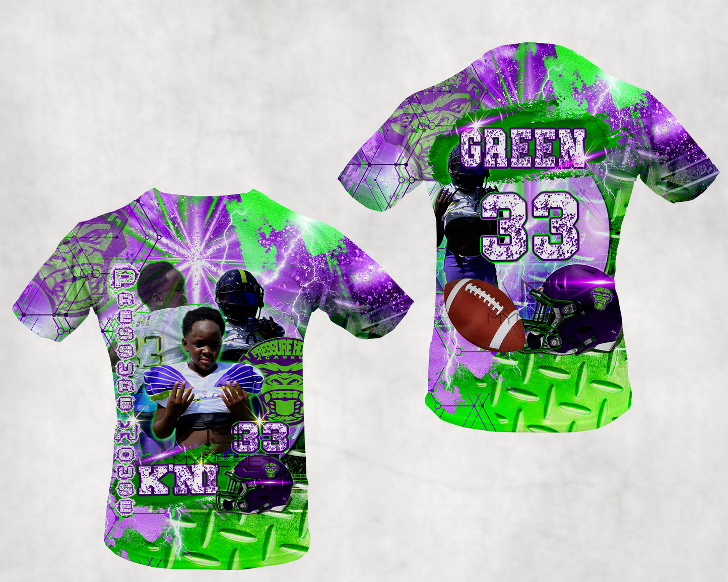 Pressure House Little League Football Team Allover