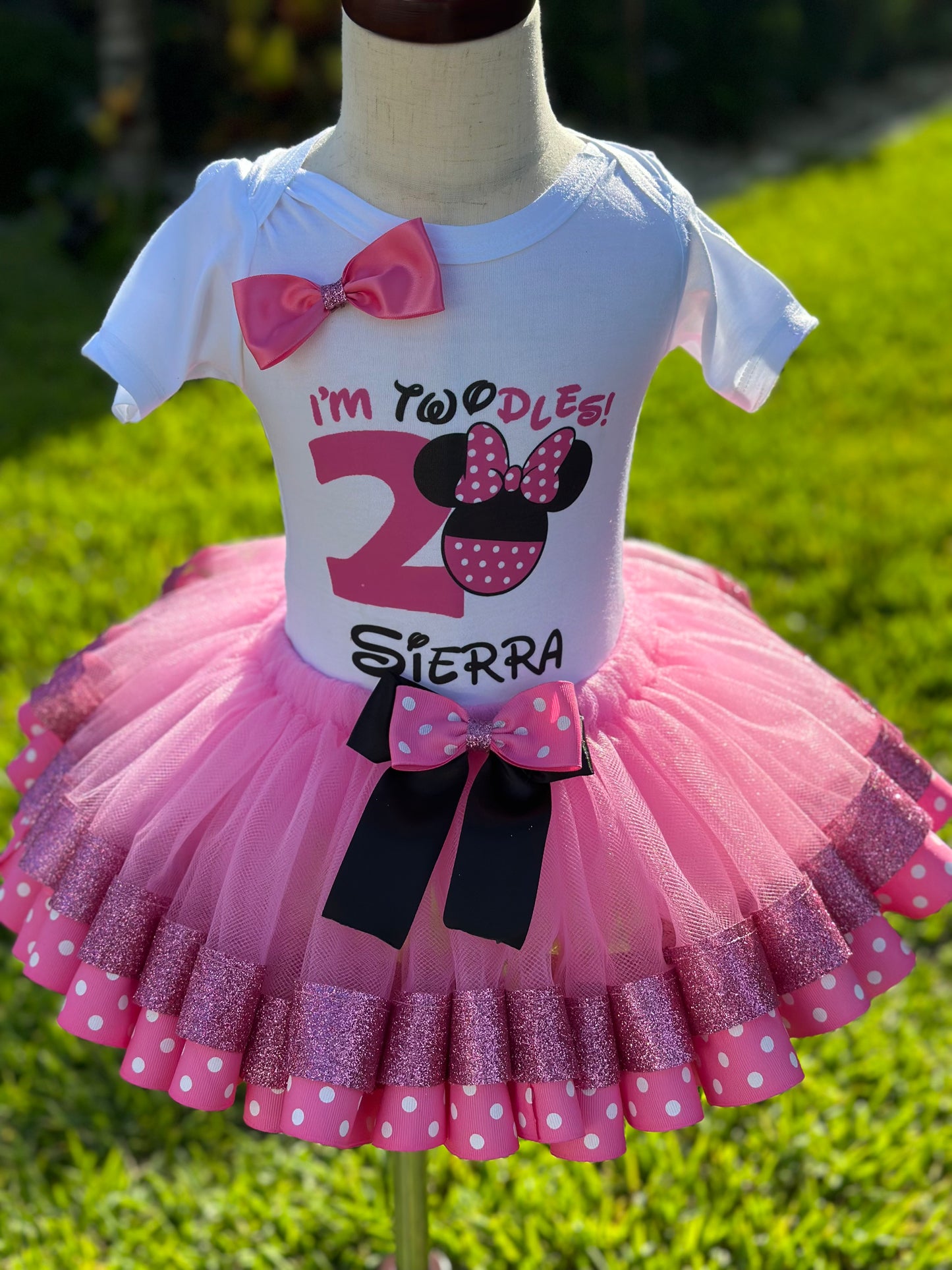 Girl Mouse Tutu Set