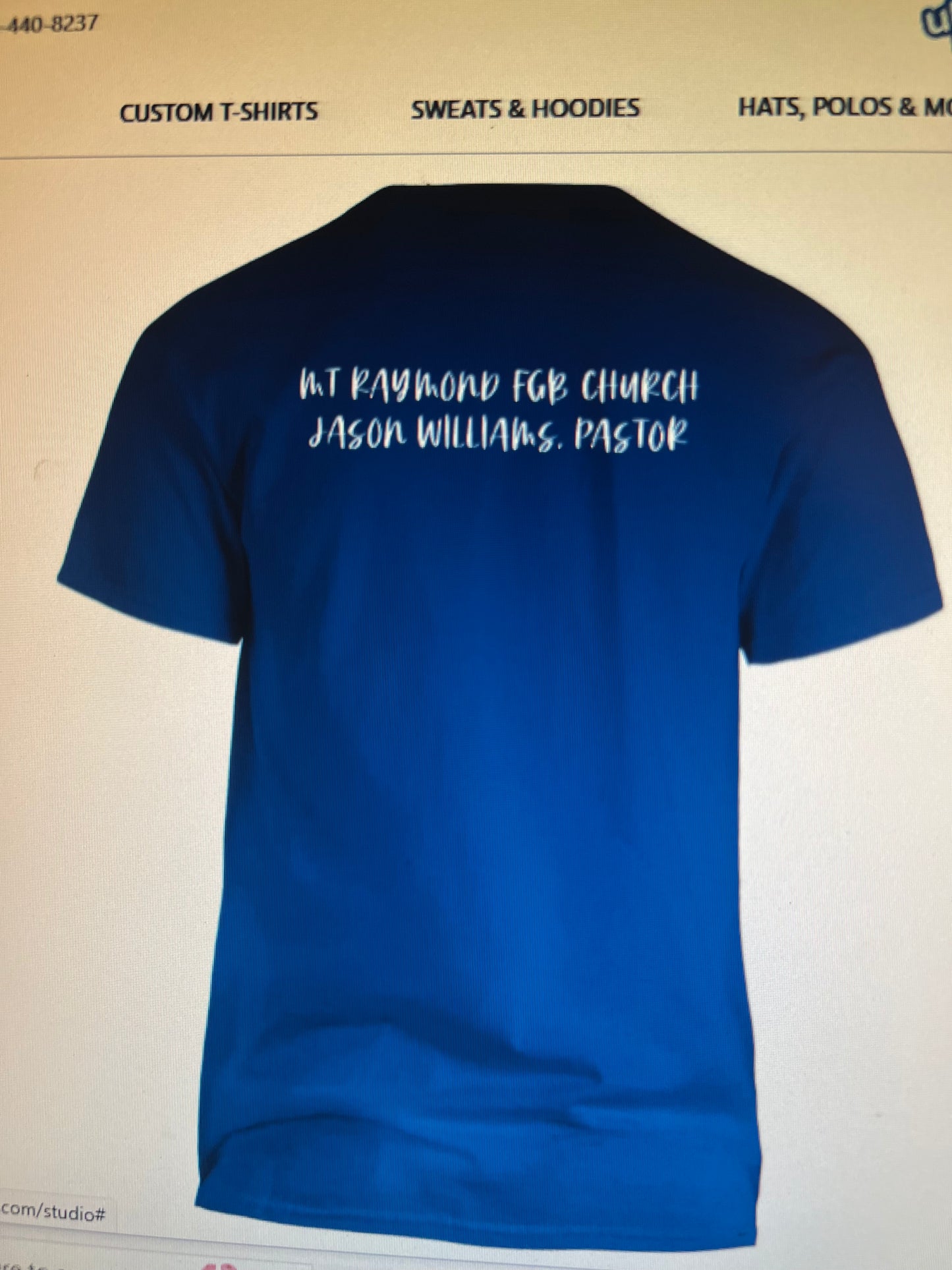 Mt. Raymond T-shirt Order form