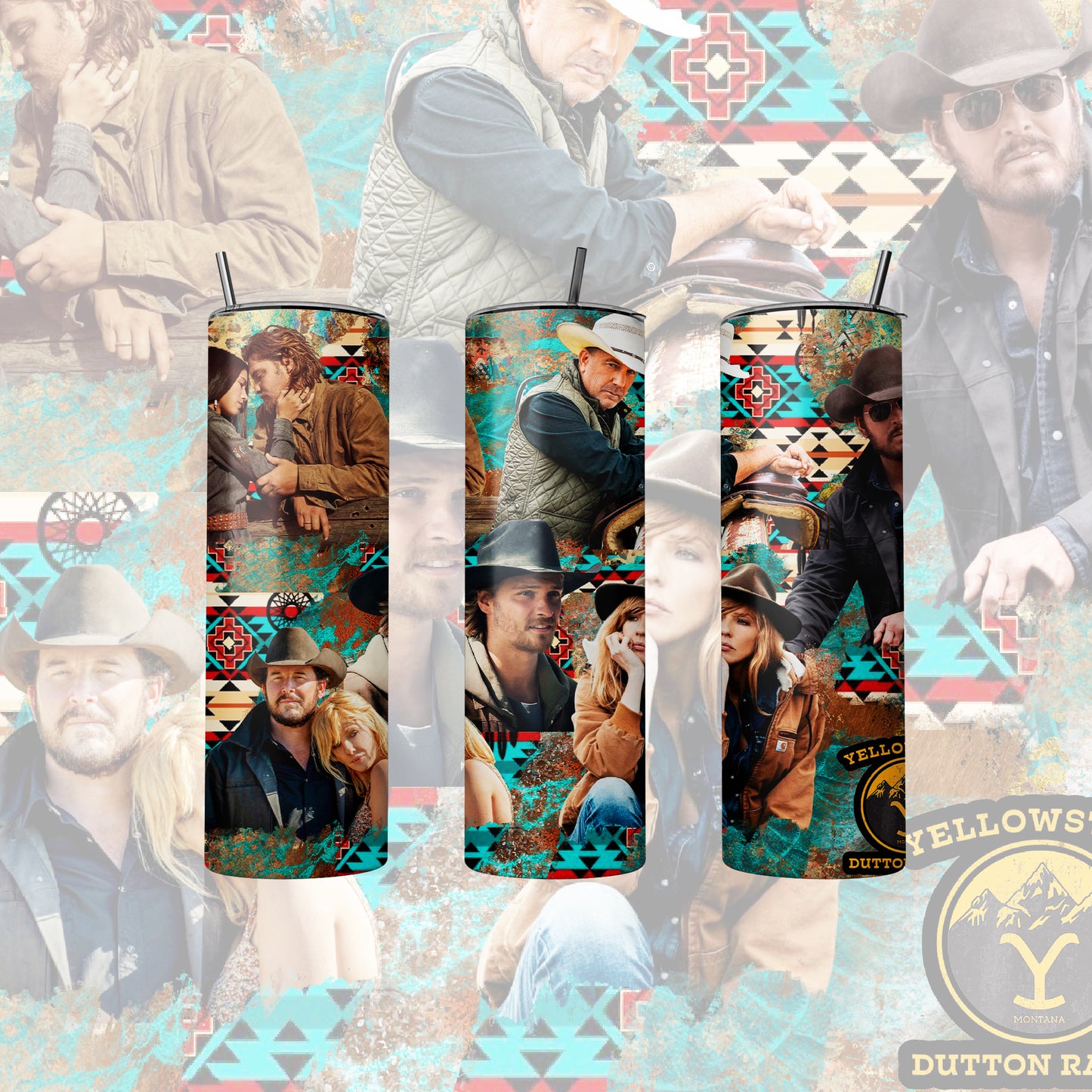 Yellowstone Character Tumbler