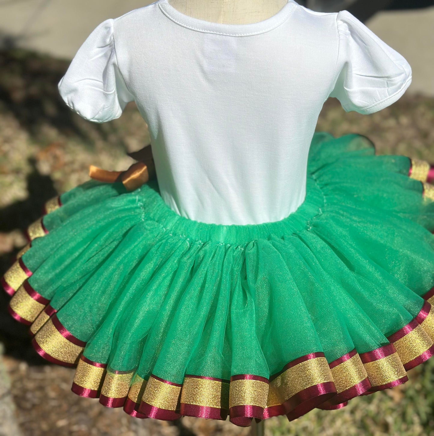 Be Brave Tutu Set; Birthday Set; Toddler Tutu Set