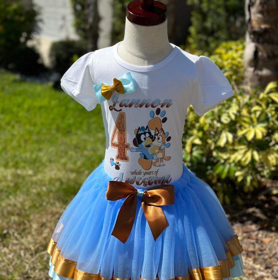 Bluey & Bingo Girl Tutu Set