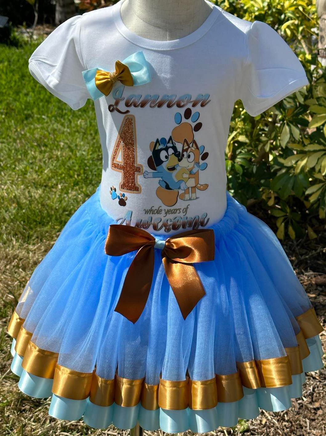 Bluey & Bingo Girl Tutu Set