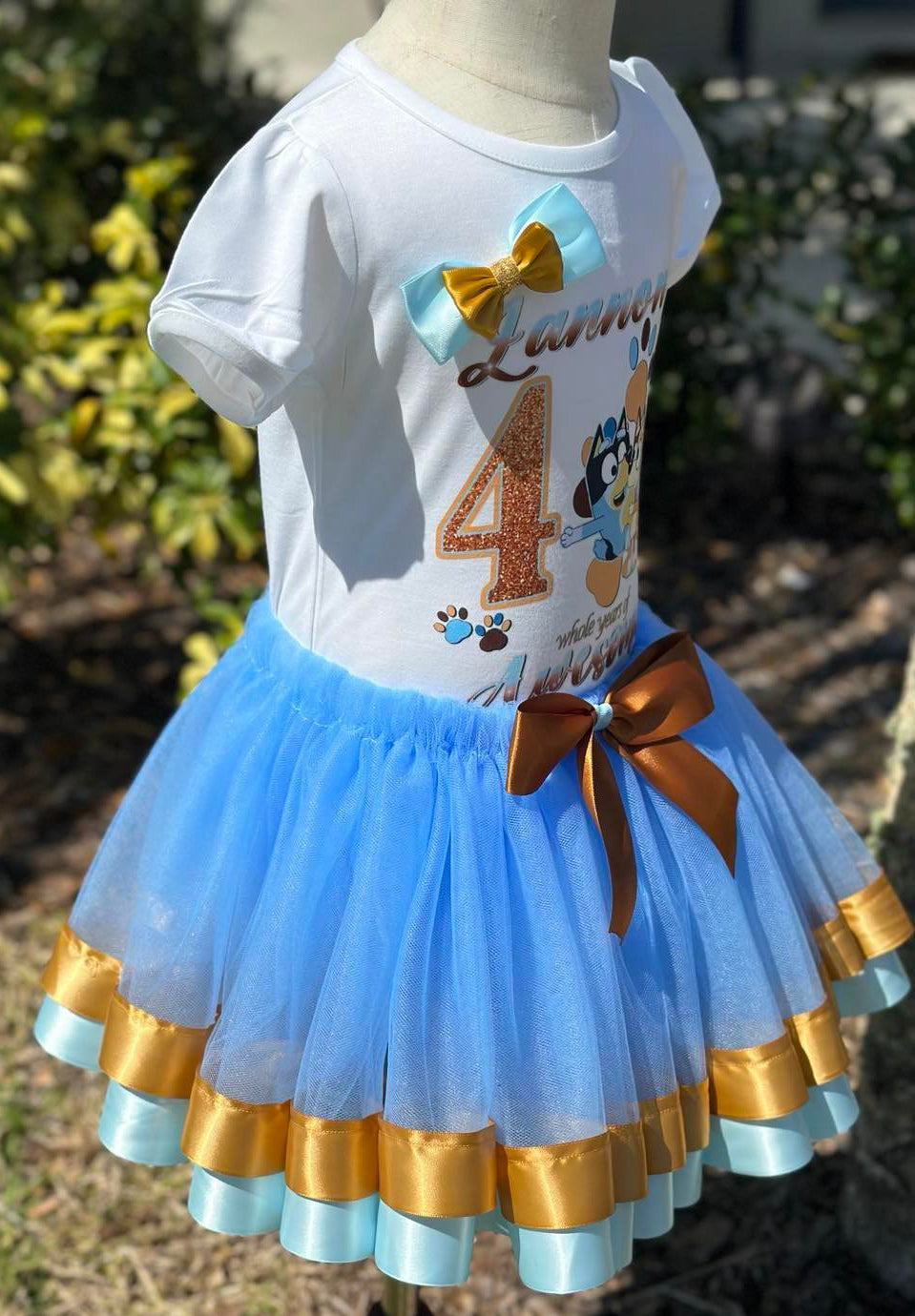 Bluey & Bingo Girl Tutu Set