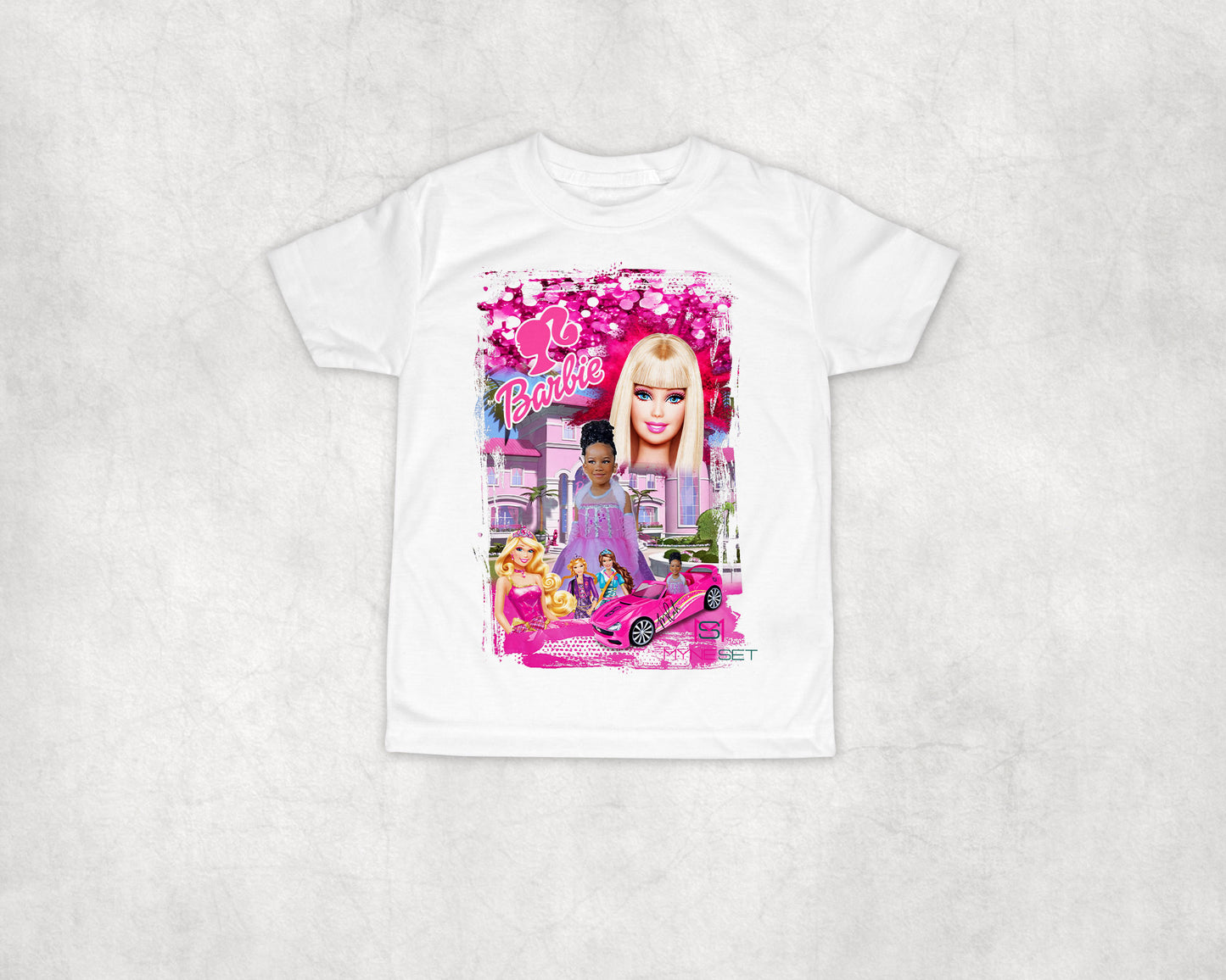 Barbie Birthday T-shirt Design