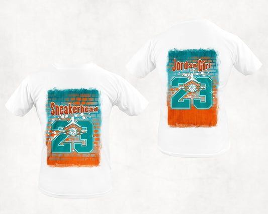 Sneakerhead Centered Front T-Shirt Design