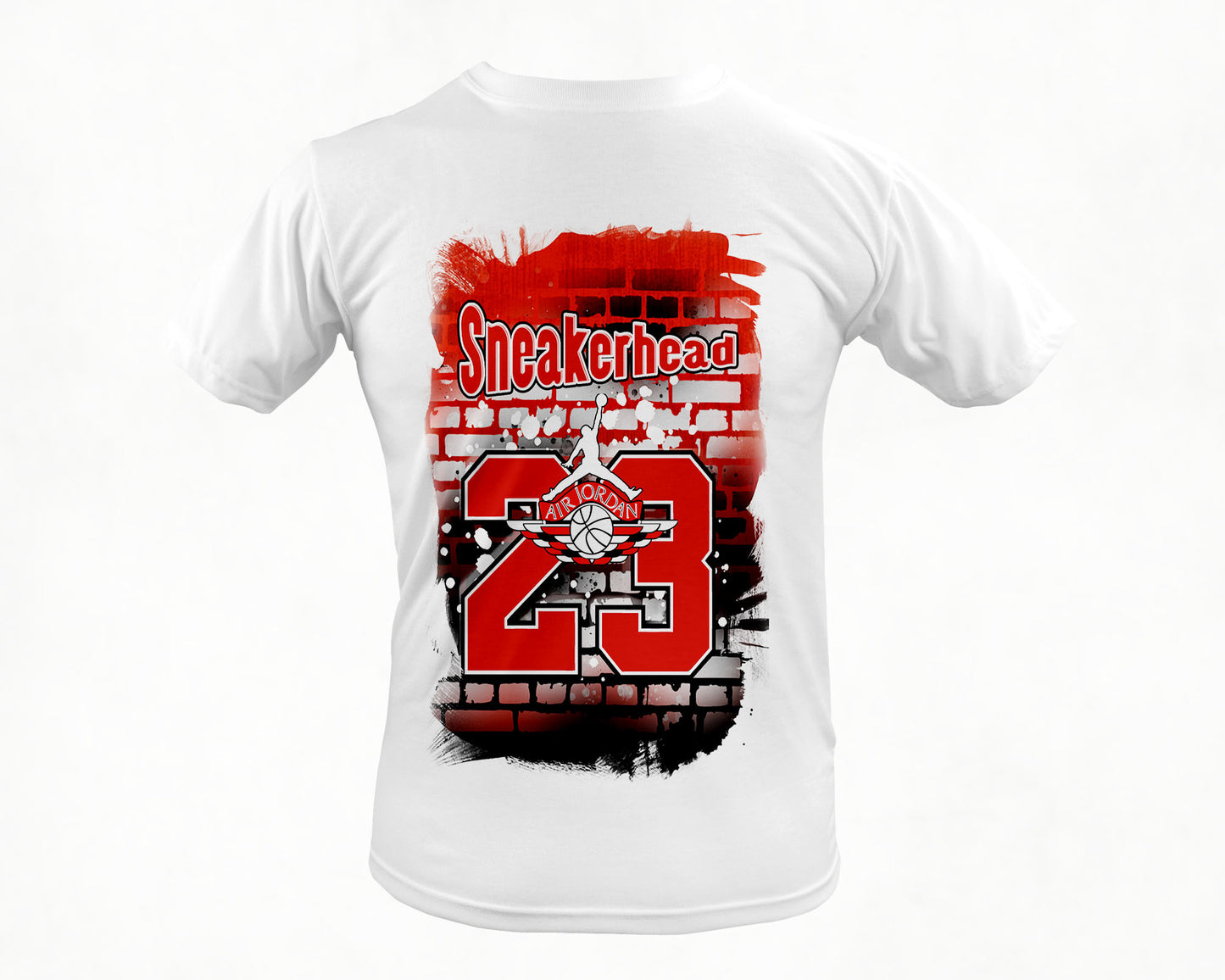 Sneakerhead Centered Front T-Shirt Design