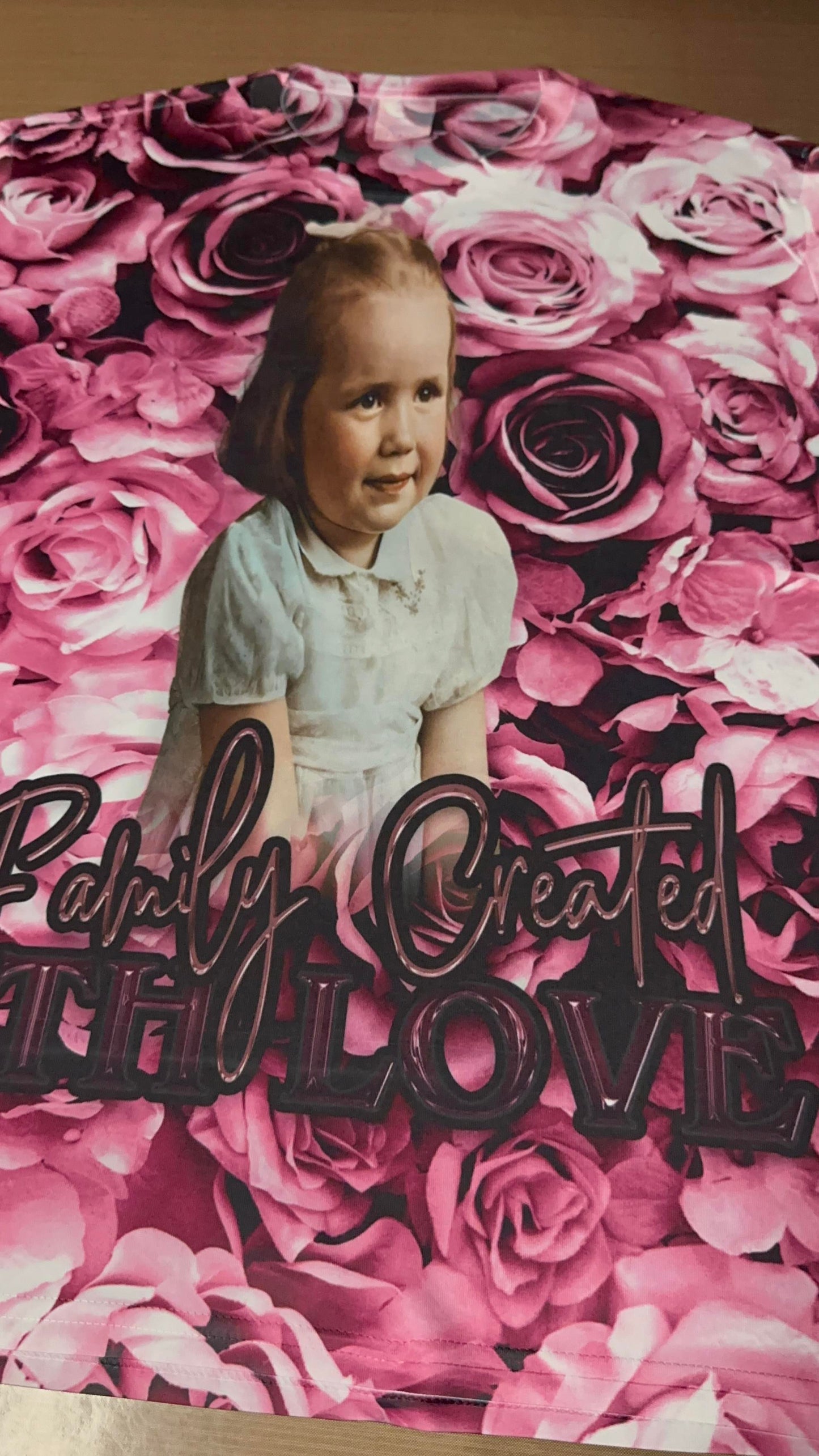 Roses Memorial Allover 3D Template