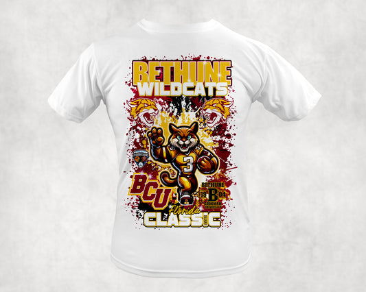 Bethune Cookman Florida Classic Centered Front or Front & Back T-Shirt Design