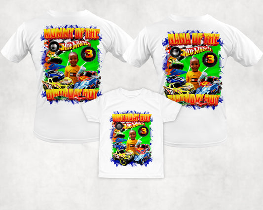 Hot Wheels Birthday Shirt