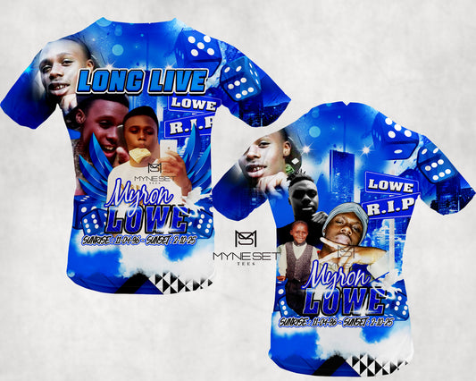 Blue Domino Memorial T-Shirt