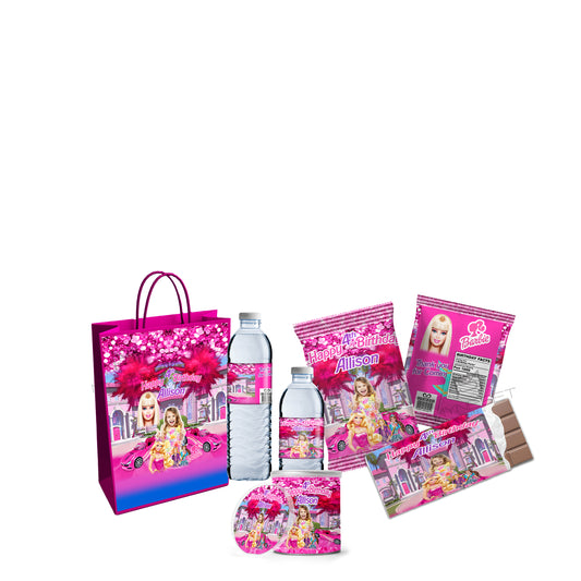 Barbie Party Treat Favor Package