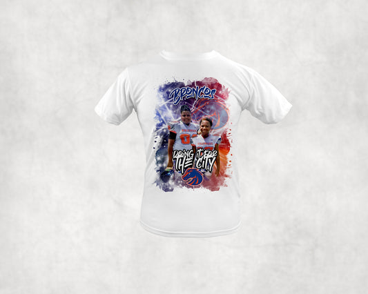 House Divided Centered Front T-Shirt Design
