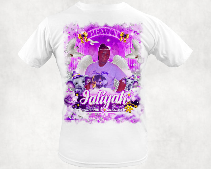 Jaliyah Memorial T-Shirt (Order Form)