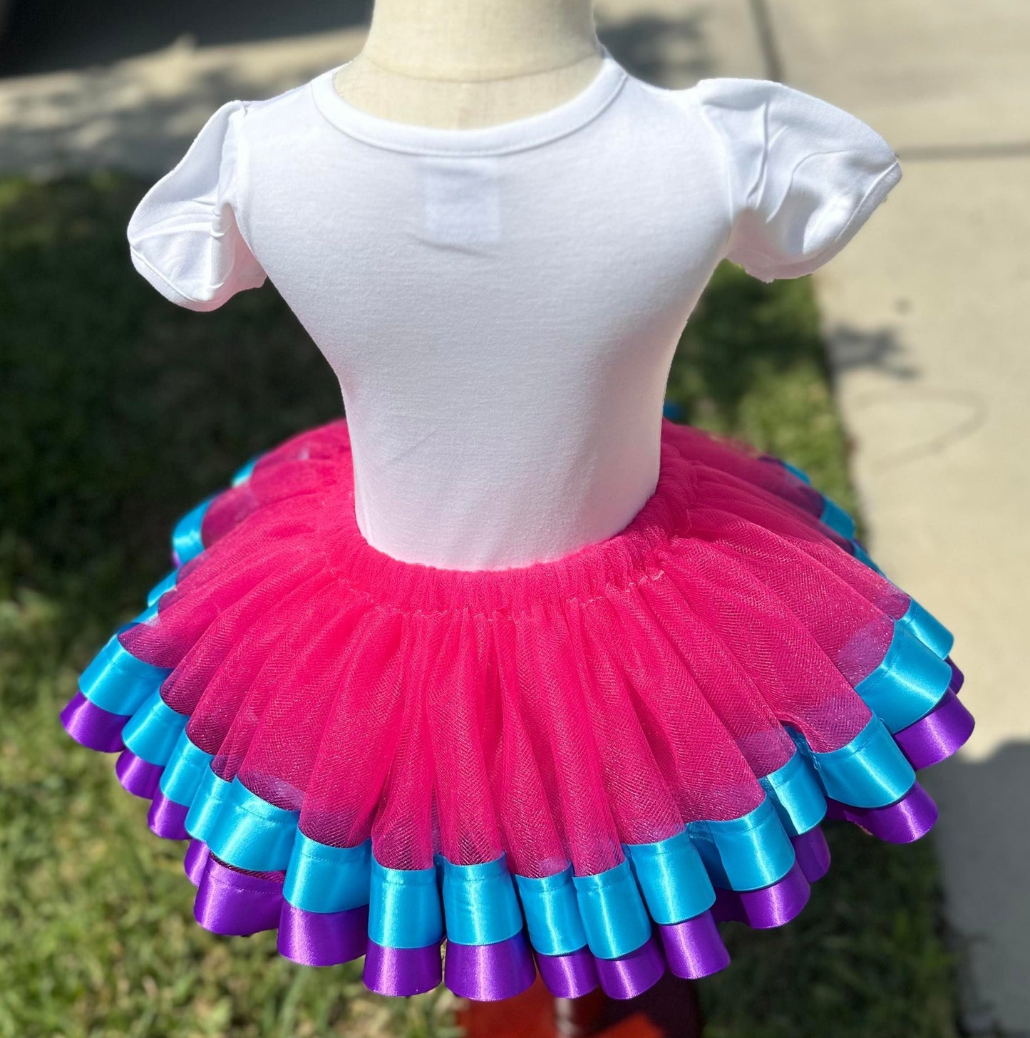 Peekaboo Afro Puffs Tutu Set