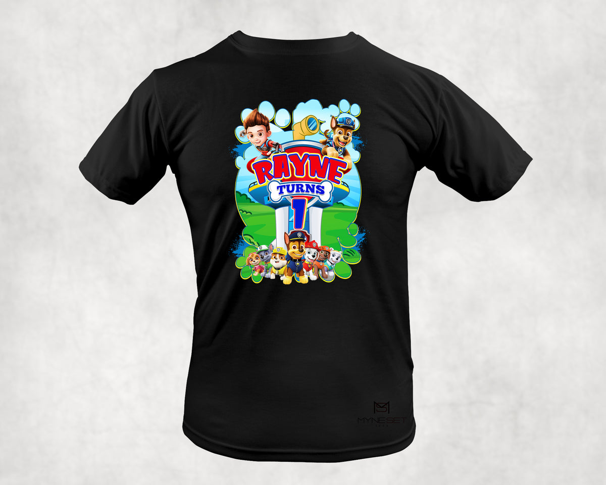 Paw Patrol birthday T-shirt