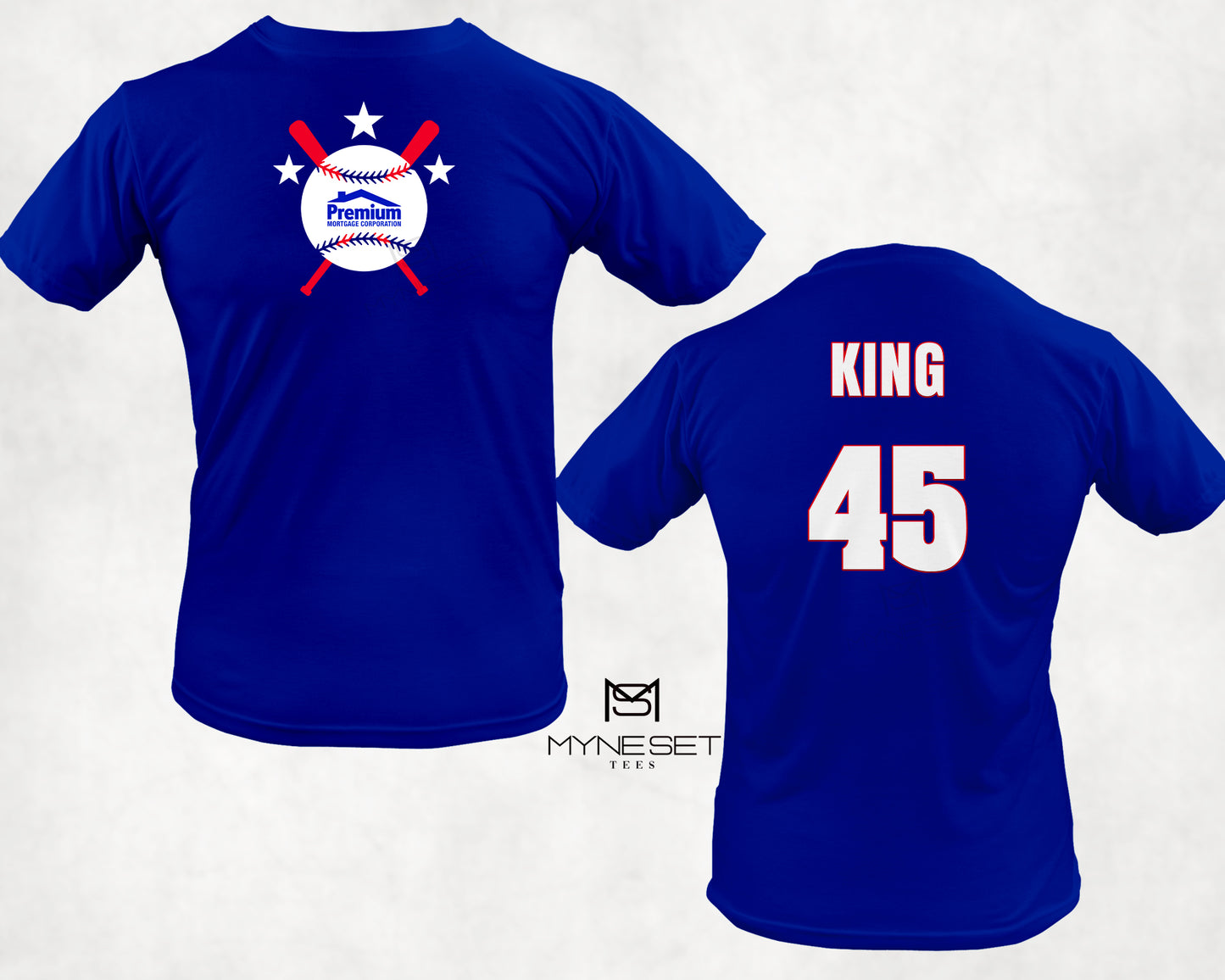 Premium Mortgage Corporation Softball T-shirts