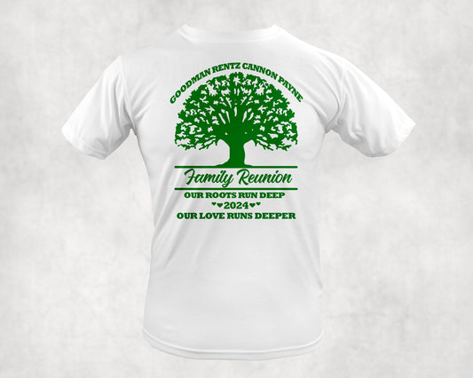Goodman, Rentz, Cannon, Payne Family Reunion Shirt