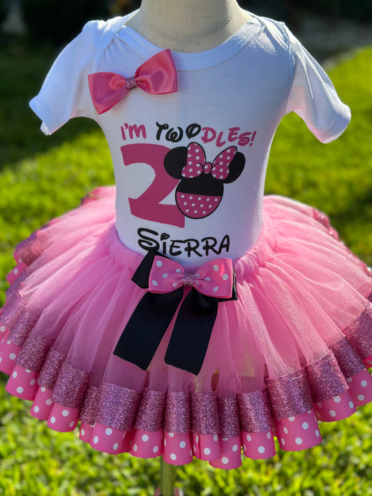 Girl Mouse Tutu Set
