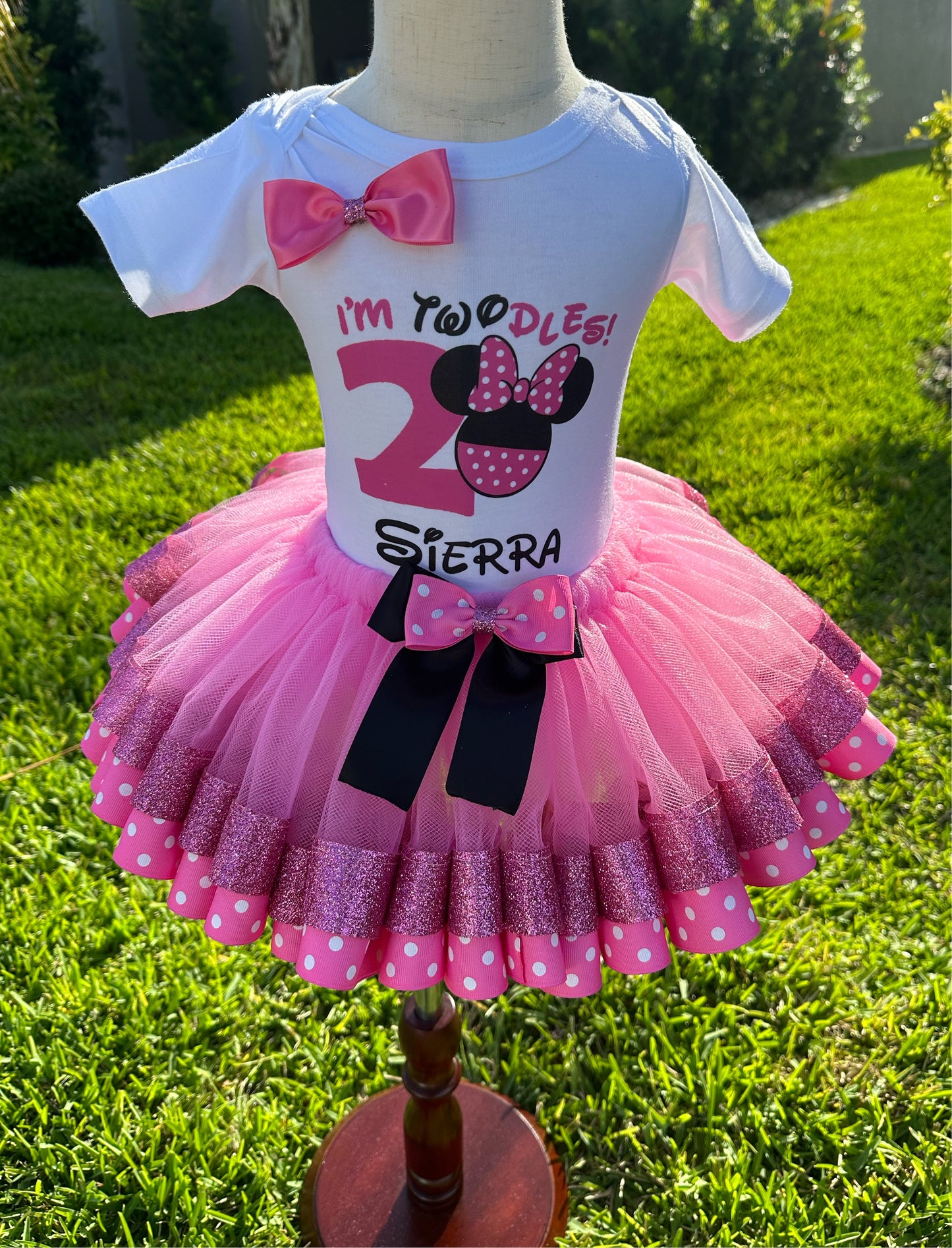 Girl Mouse Tutu Set