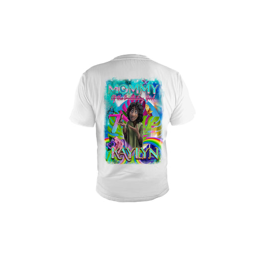 Encanto Custom T-Shirt Design Centered Front 13x19 or 3D All Over Custom T-Shirt Design
