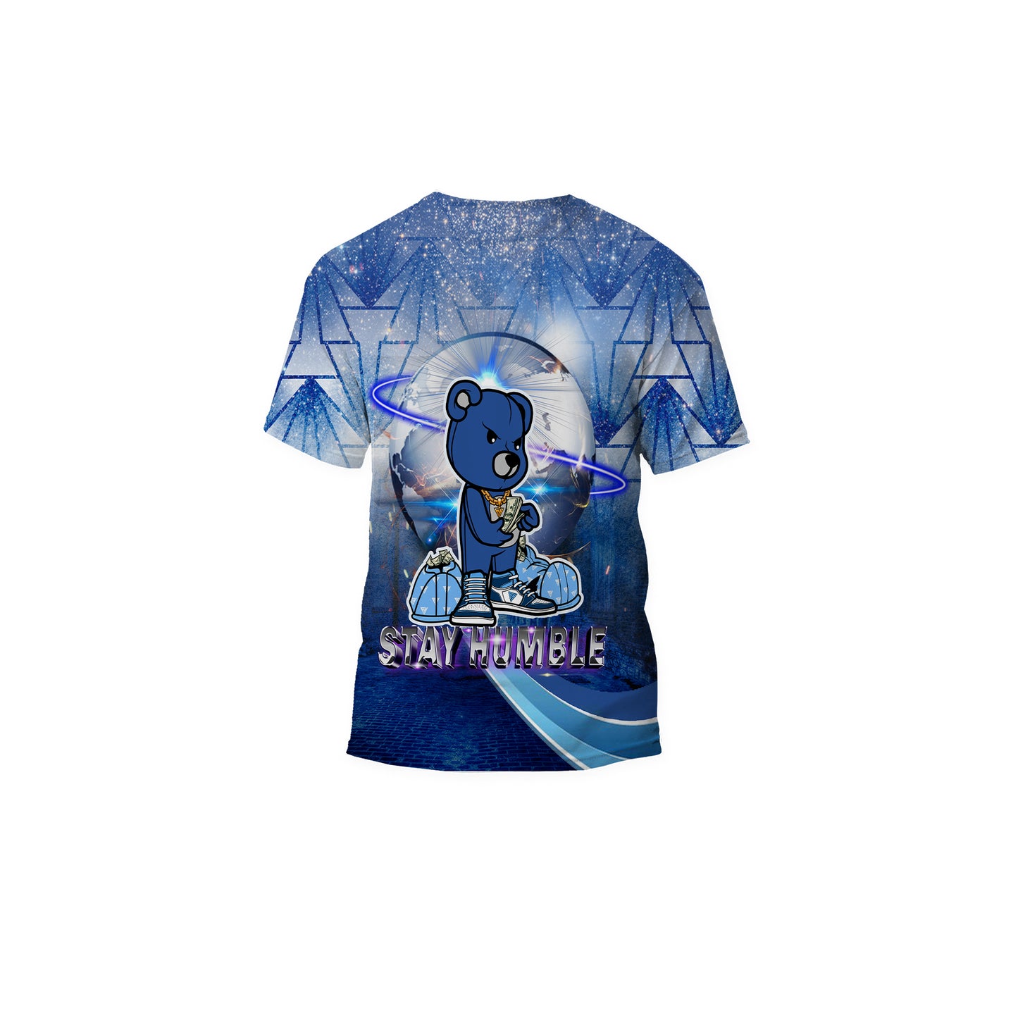 Stay Humble Teddy Bear T-Shirt Design