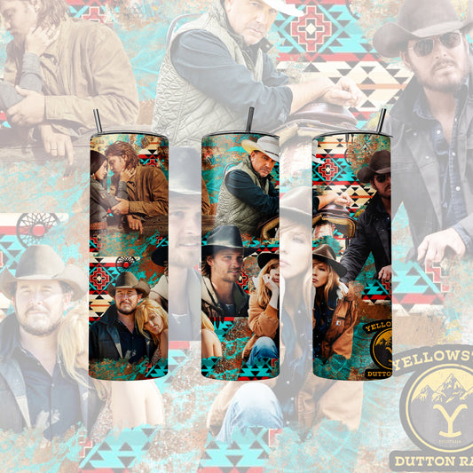 Yellowstone Character Tumbler