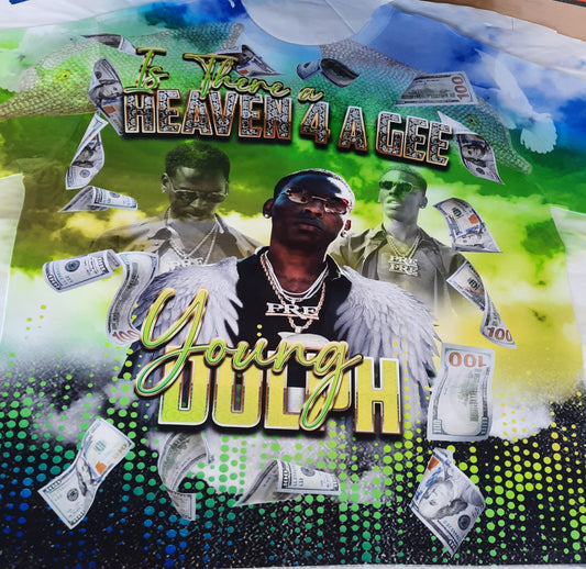 Memorial 3D All Over Custom T-Shirt Design (Dolph)