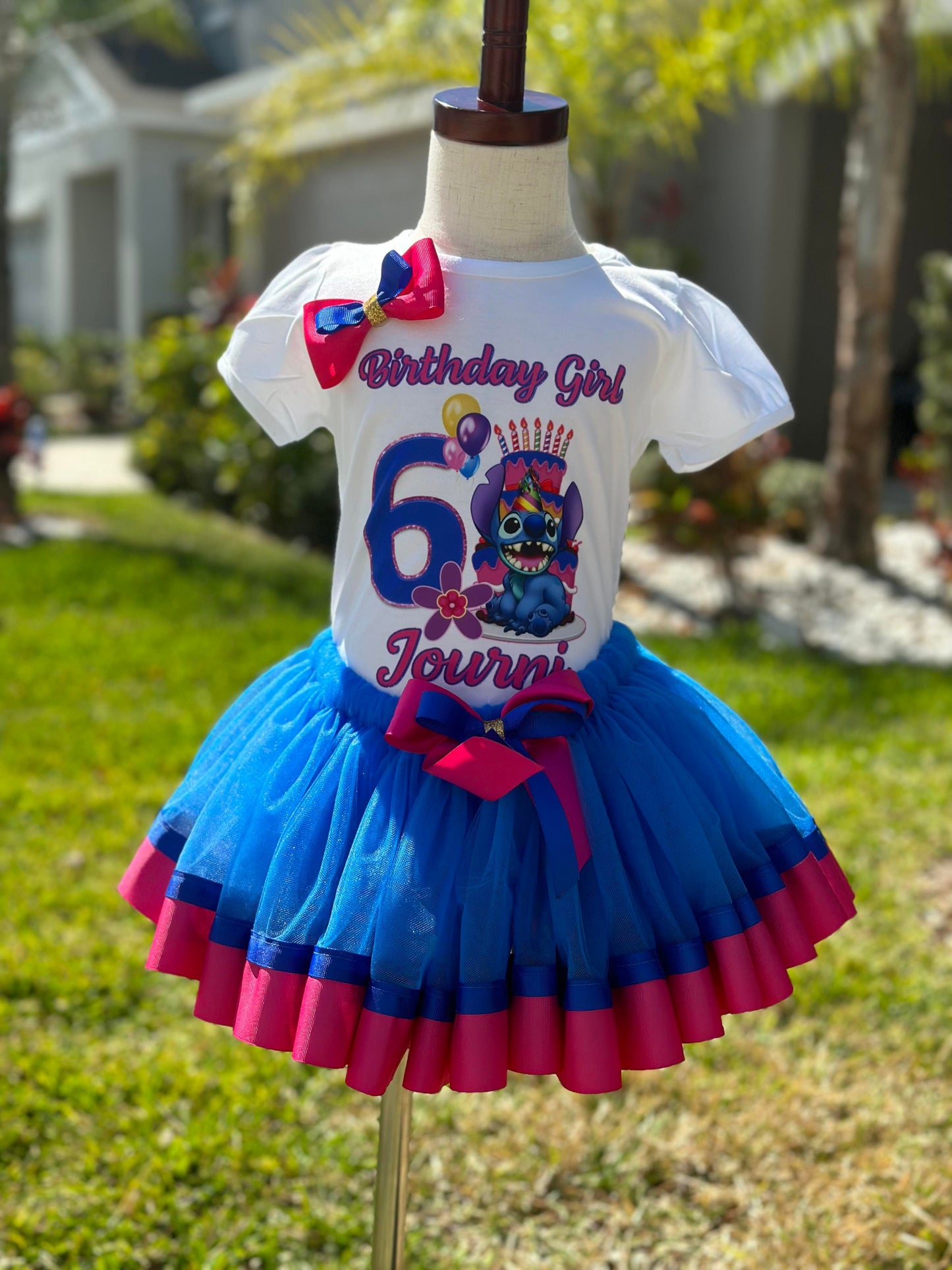 Stitch Tutu Birthday Set