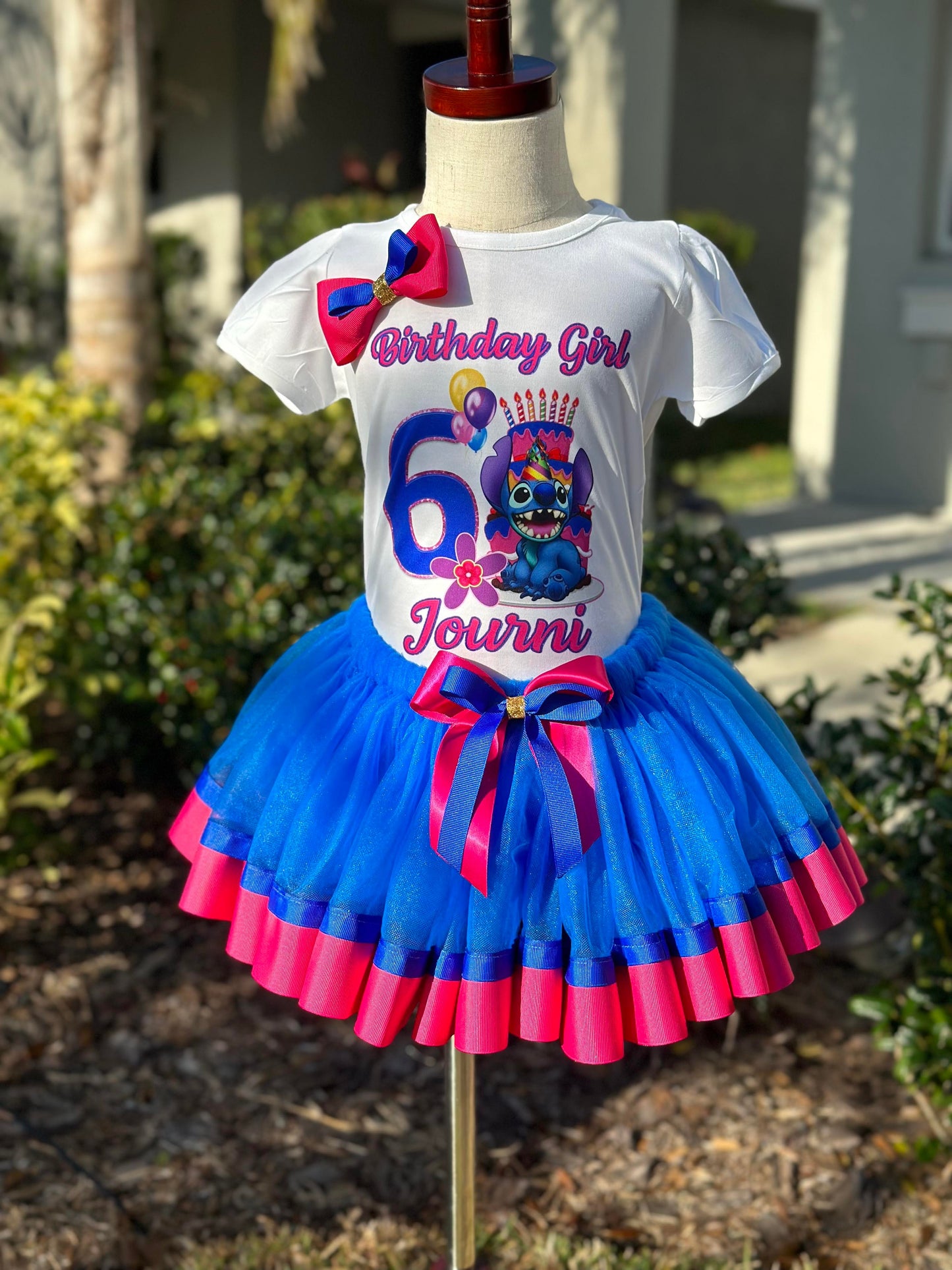 Stitch Tutu Birthday Set