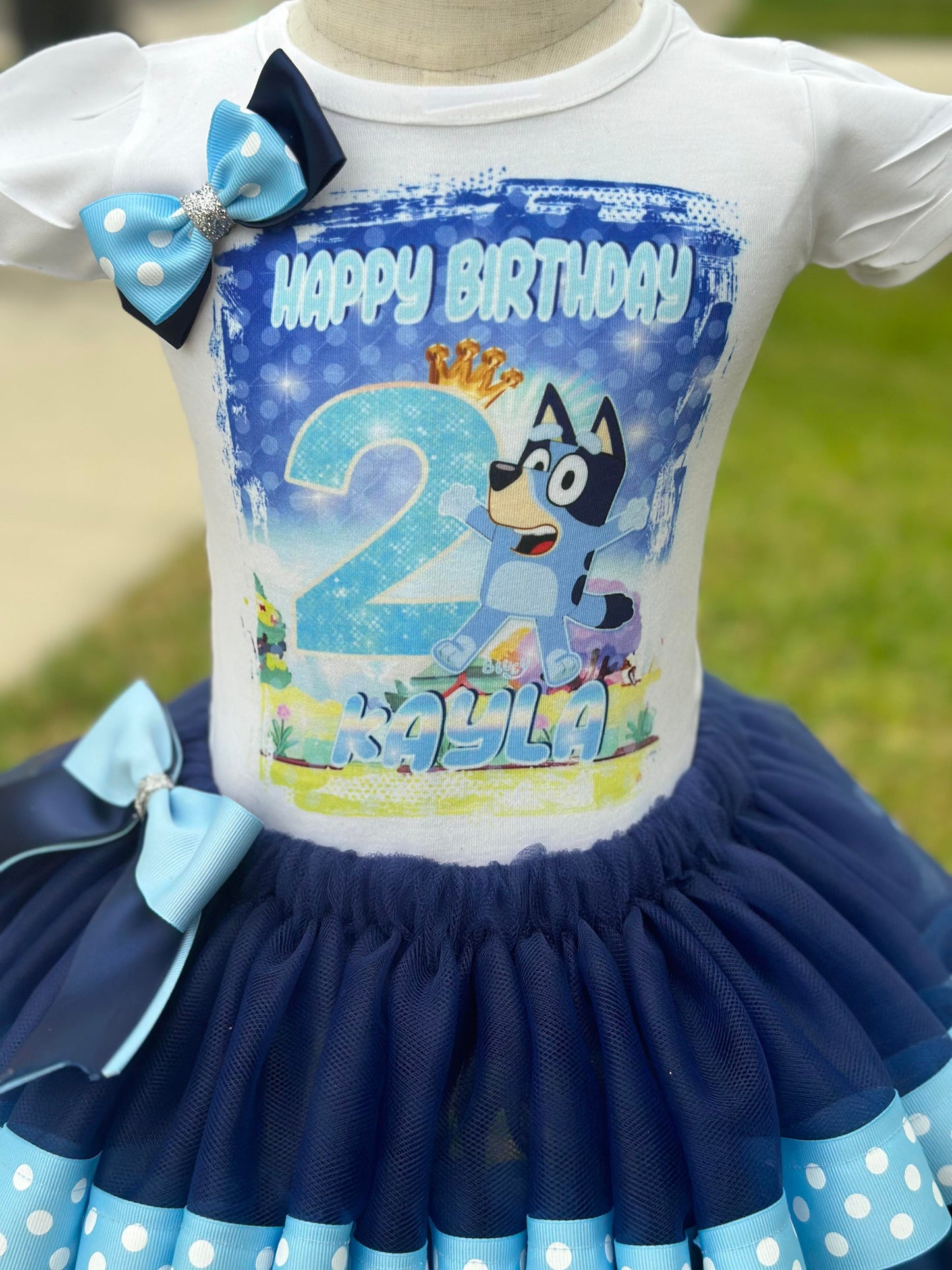 Bluey Girl Tutu Birthday Set – Myne Set Tees & More Bluey Girl Tutu Birthday Set – Myne Set Tees & More