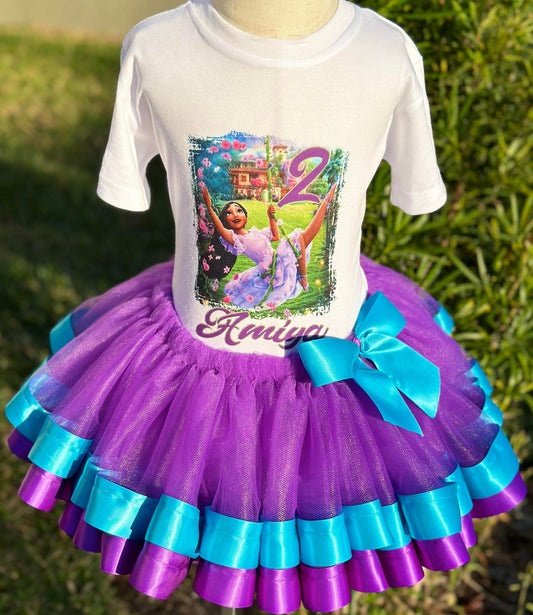 Encanto Isabela Birthday Tutu Set