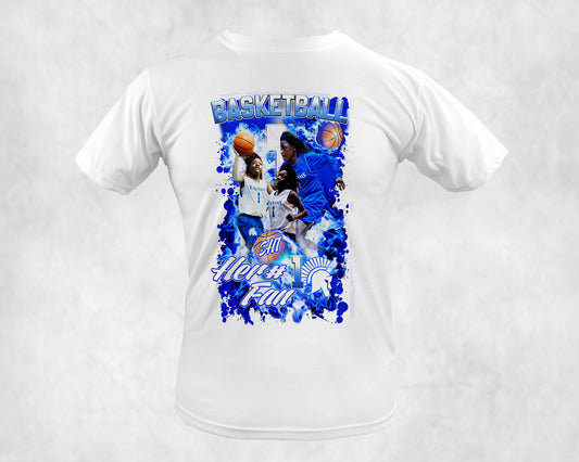 Basketball #1 Fan (Centered Front)