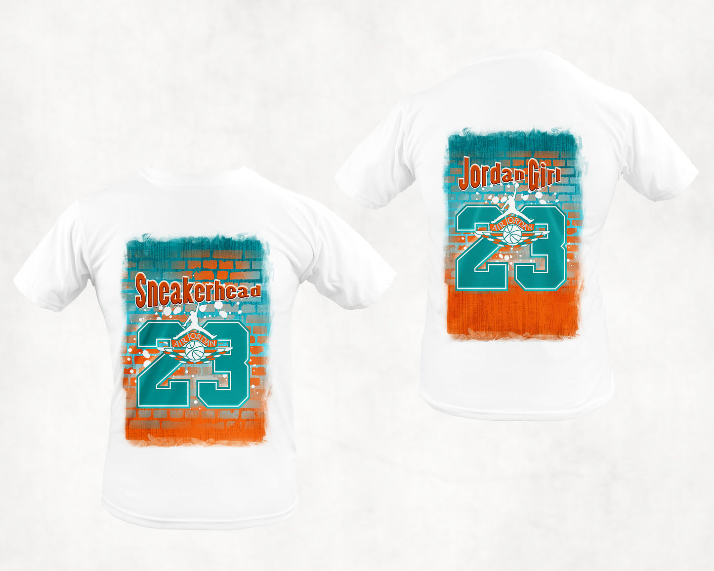 Sneakerhead Centered Front T-Shirt Design